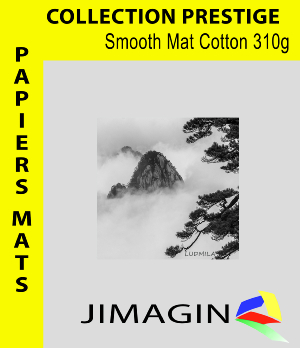 Tirages sur Smooth Mat cotton 310g/m²